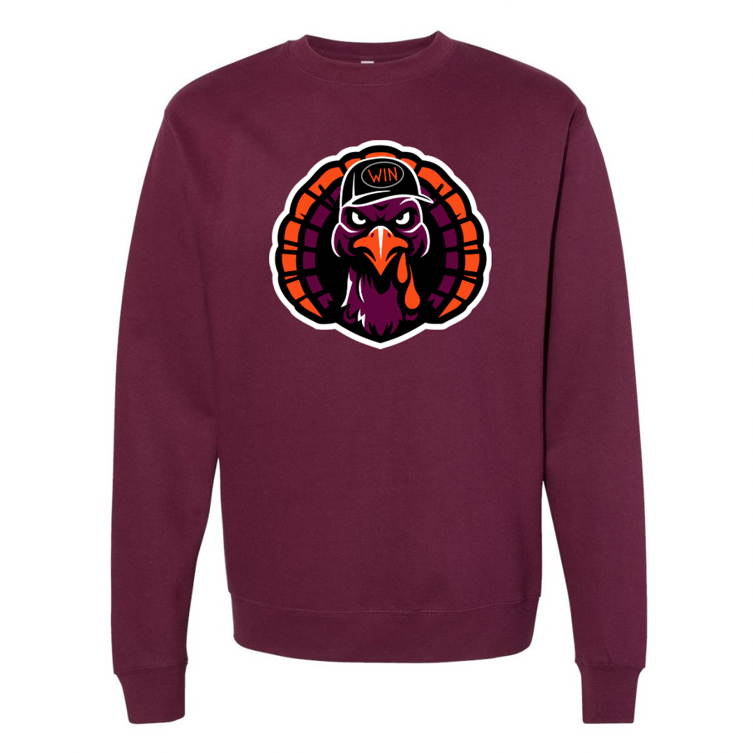 Turkey with WIN - Hoodies/Crewneck Sweaters