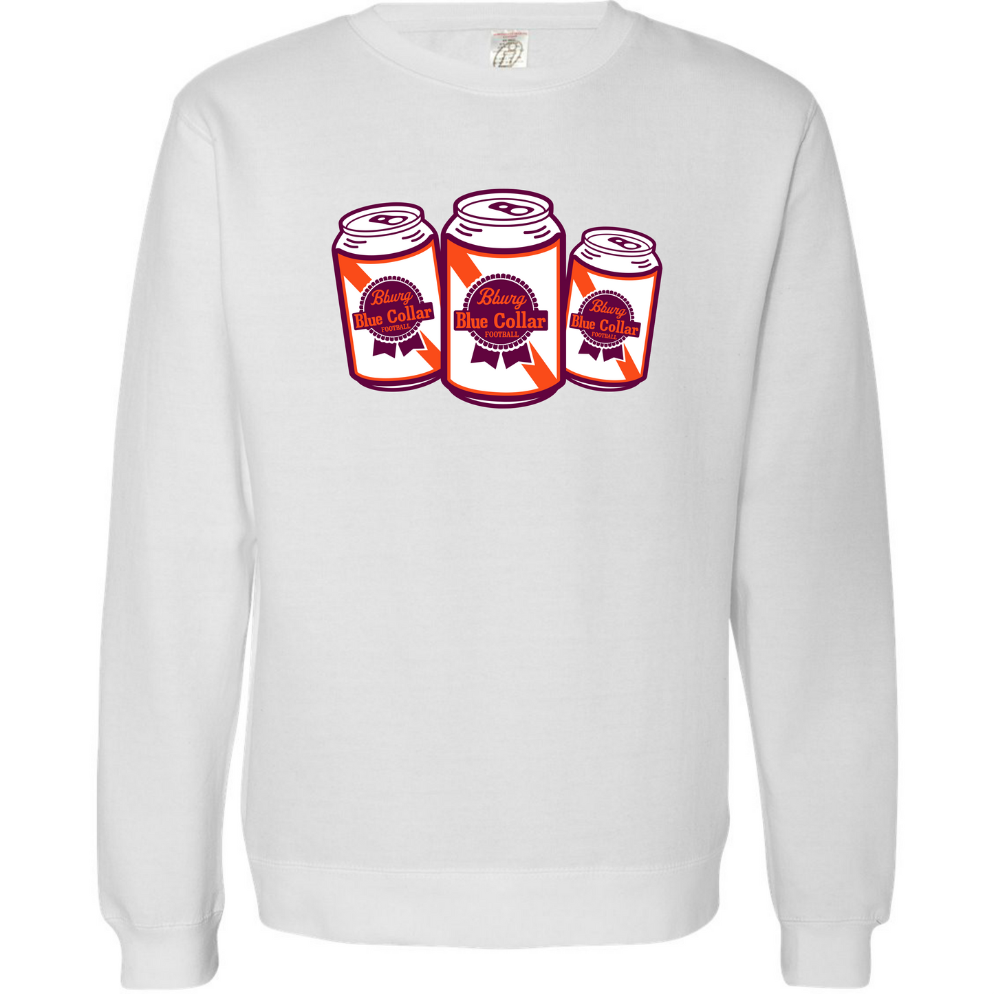 Blue Collar Football (3 Cans) - Shirts, Crewneck, Hoodie