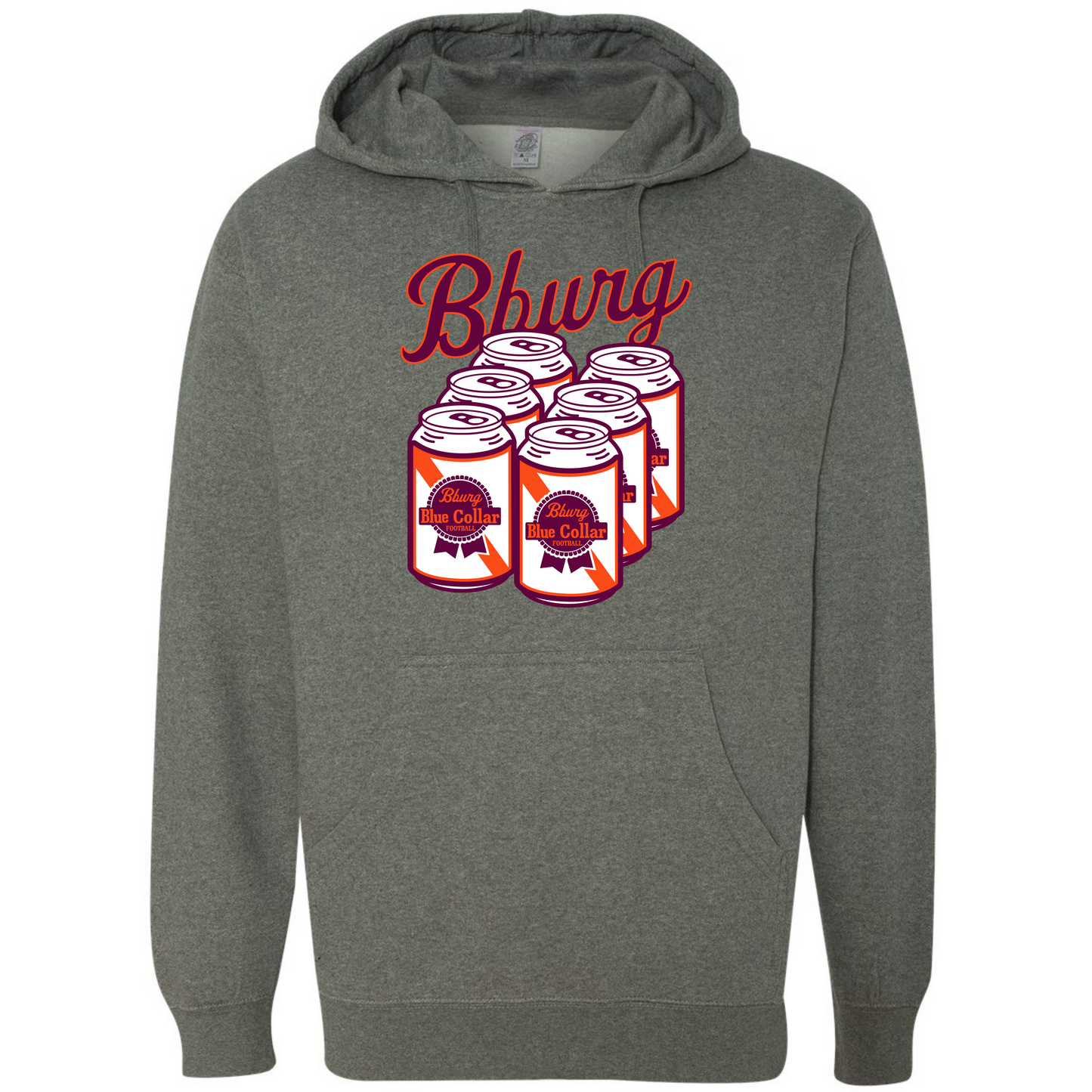 Blue Collar Football (6 Cans) - Shirts, Crewneck, Hoodie