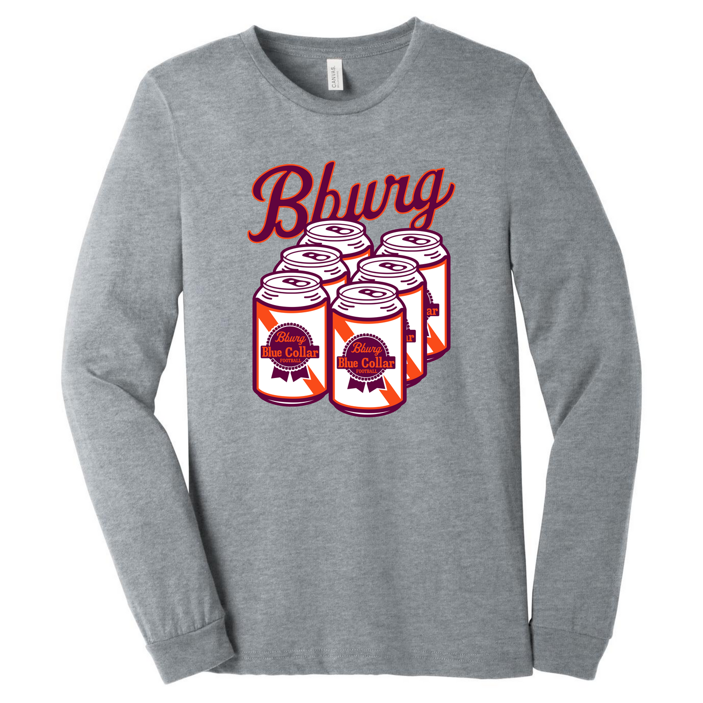 Blue Collar Football (6 Cans) - Shirts, Crewneck, Hoodie