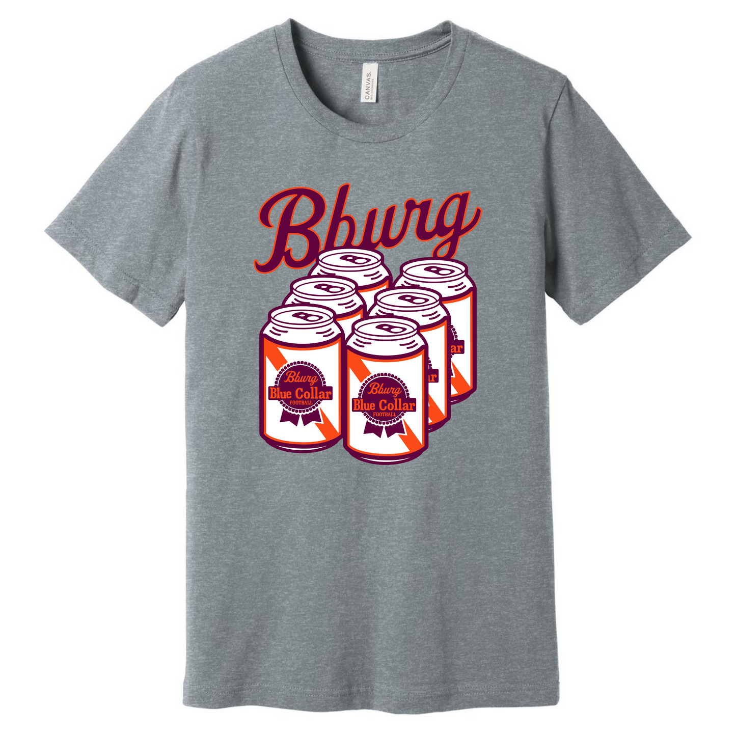 Blue Collar Football (6 Cans) - Shirts, Crewneck, Hoodie