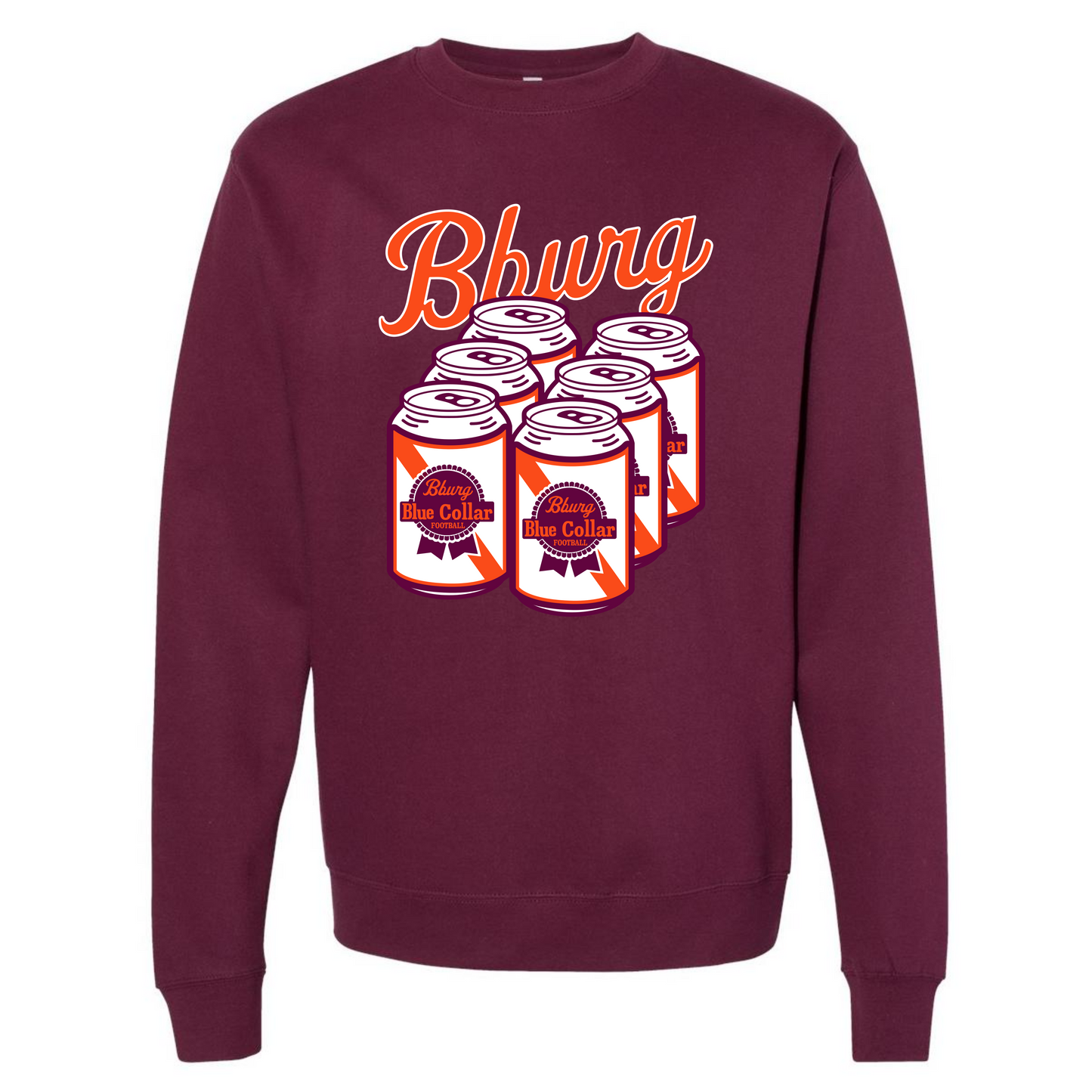 Blue Collar Football (6 Cans) - Shirts, Crewneck, Hoodie