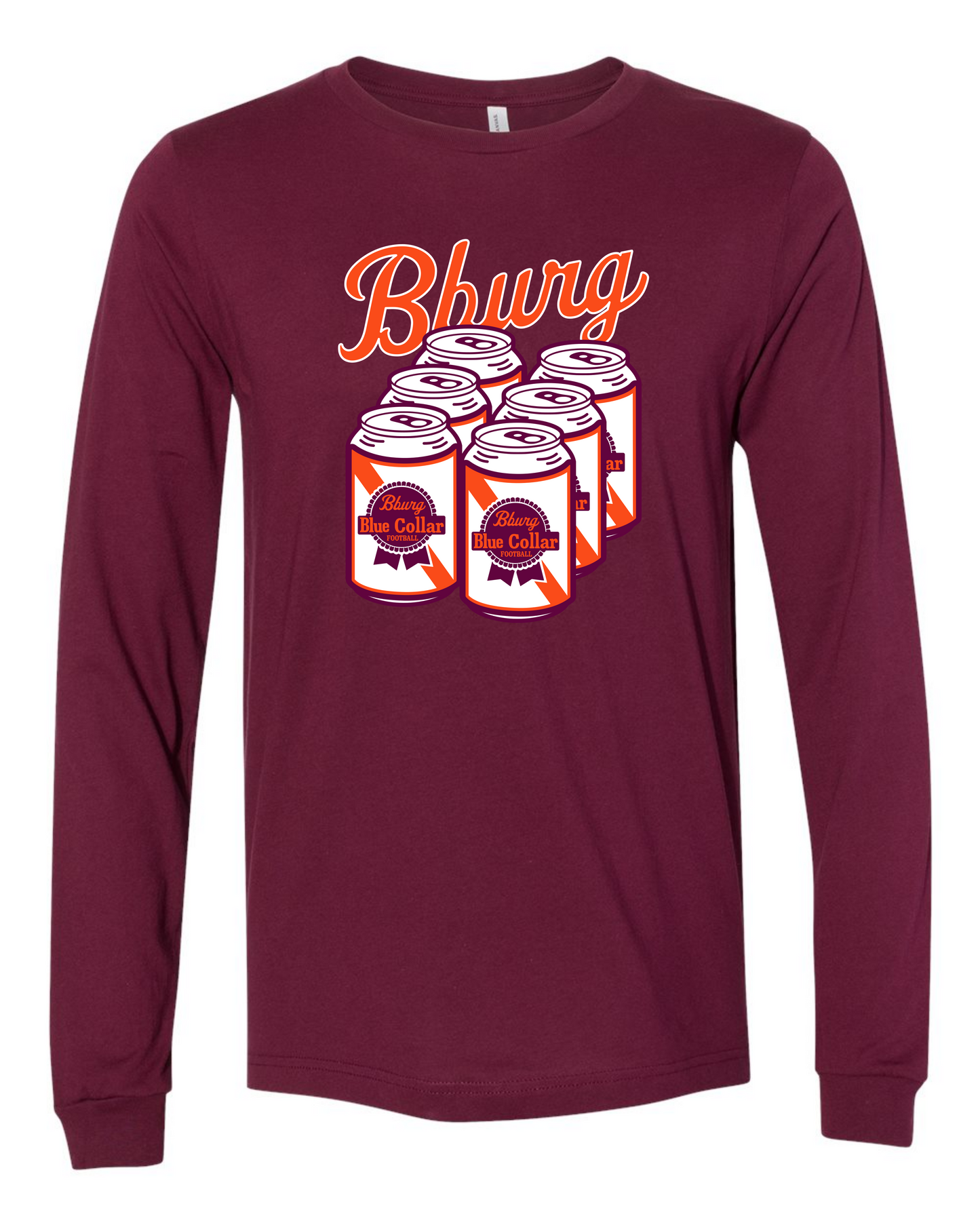 Blue Collar Football (6 Cans) - Shirts, Crewneck, Hoodie