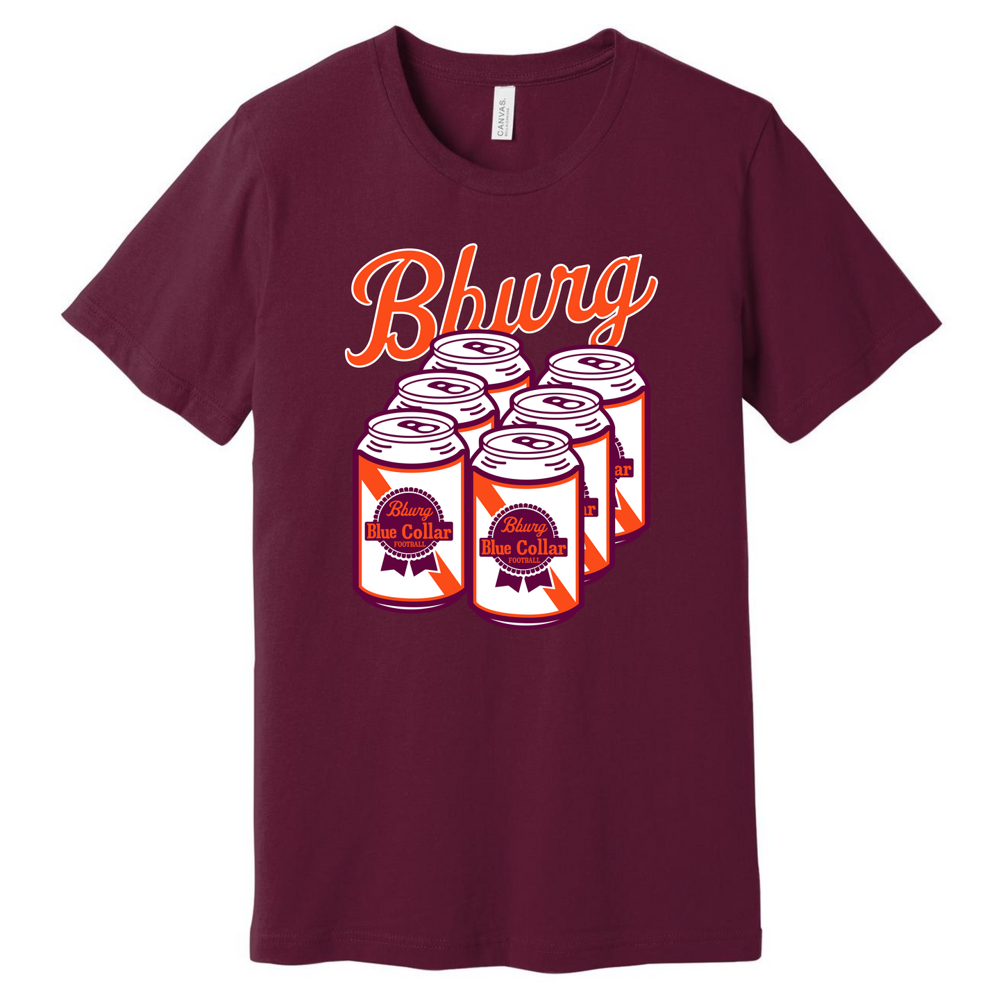 Blue Collar Football (6 Cans) - Shirts, Crewneck, Hoodie