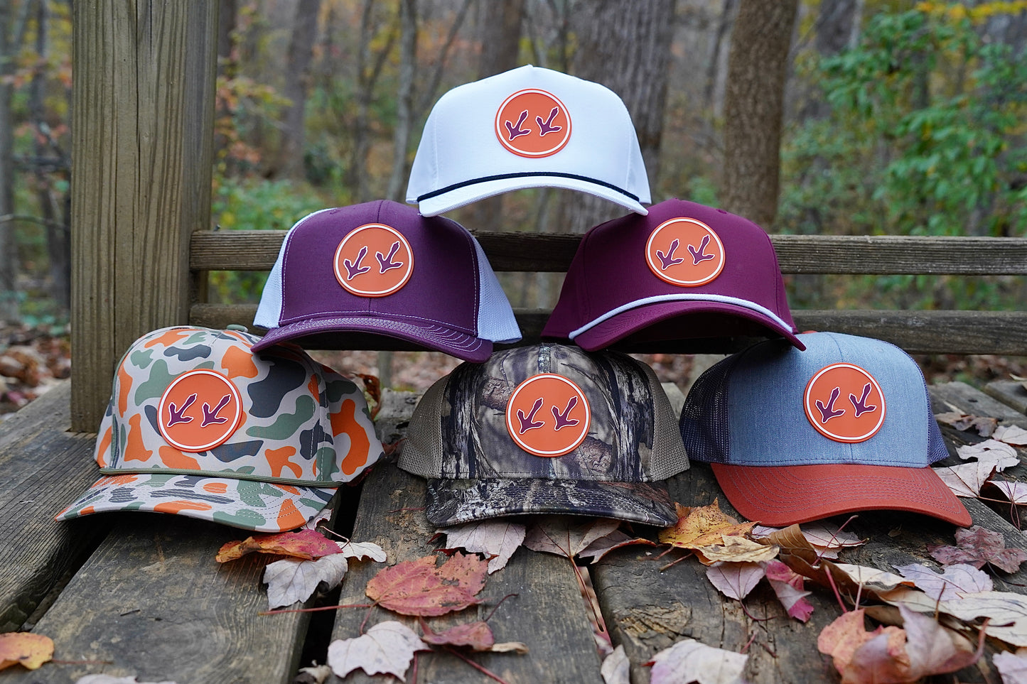 Turkey Feet Patch Hats