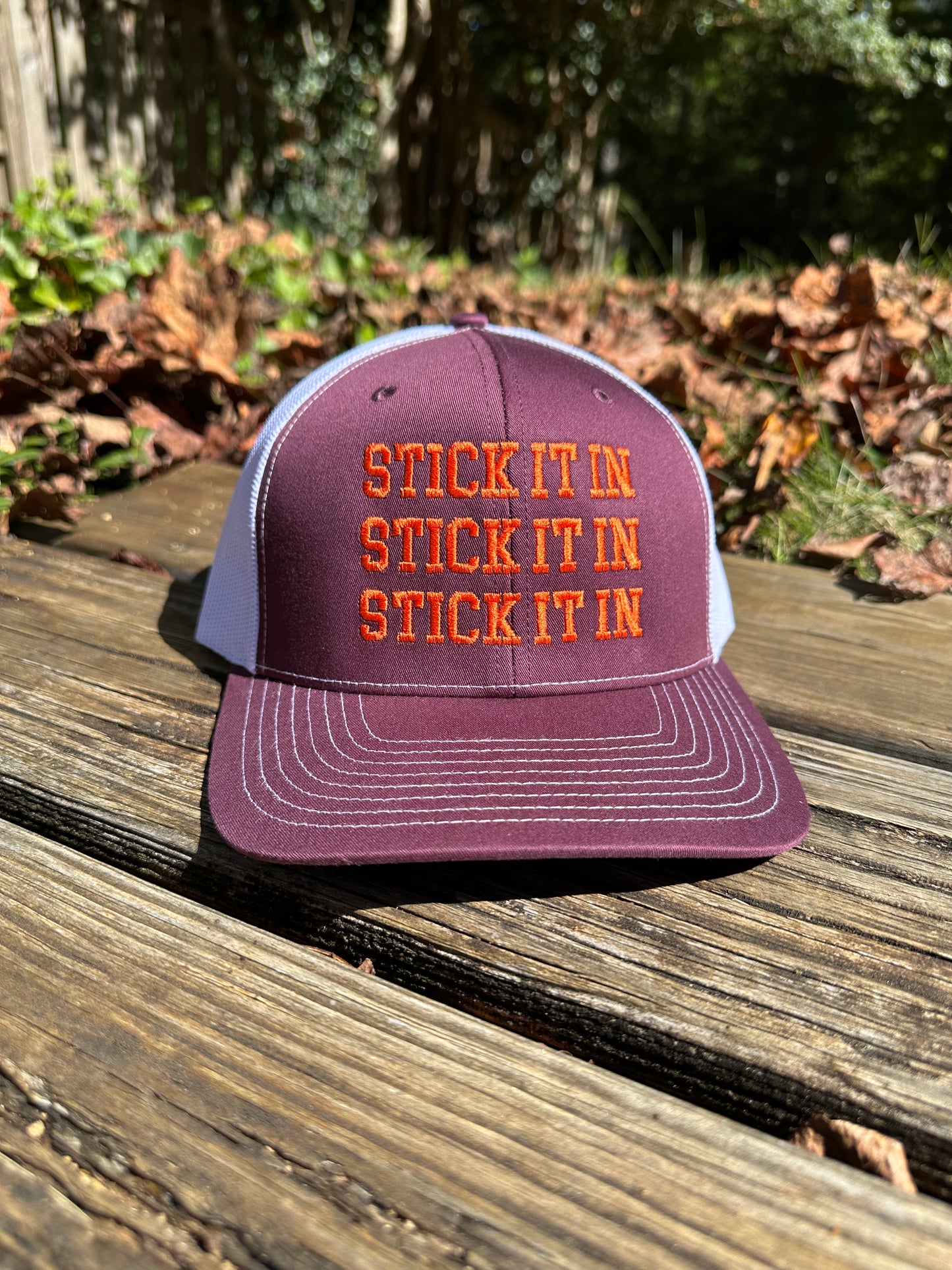 Stick It In, Stick It In, Stick It In Hat