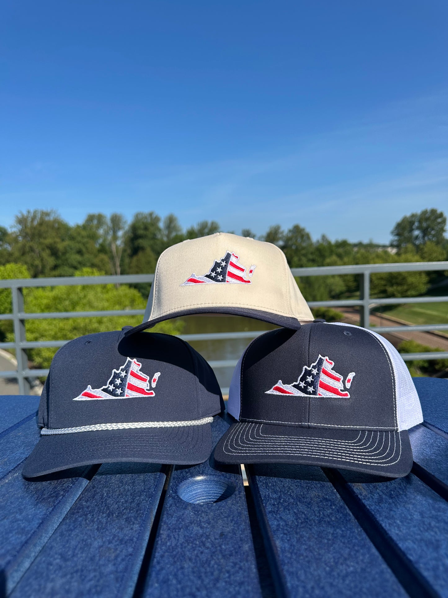 Virginia - Stars and Stripes Hats
