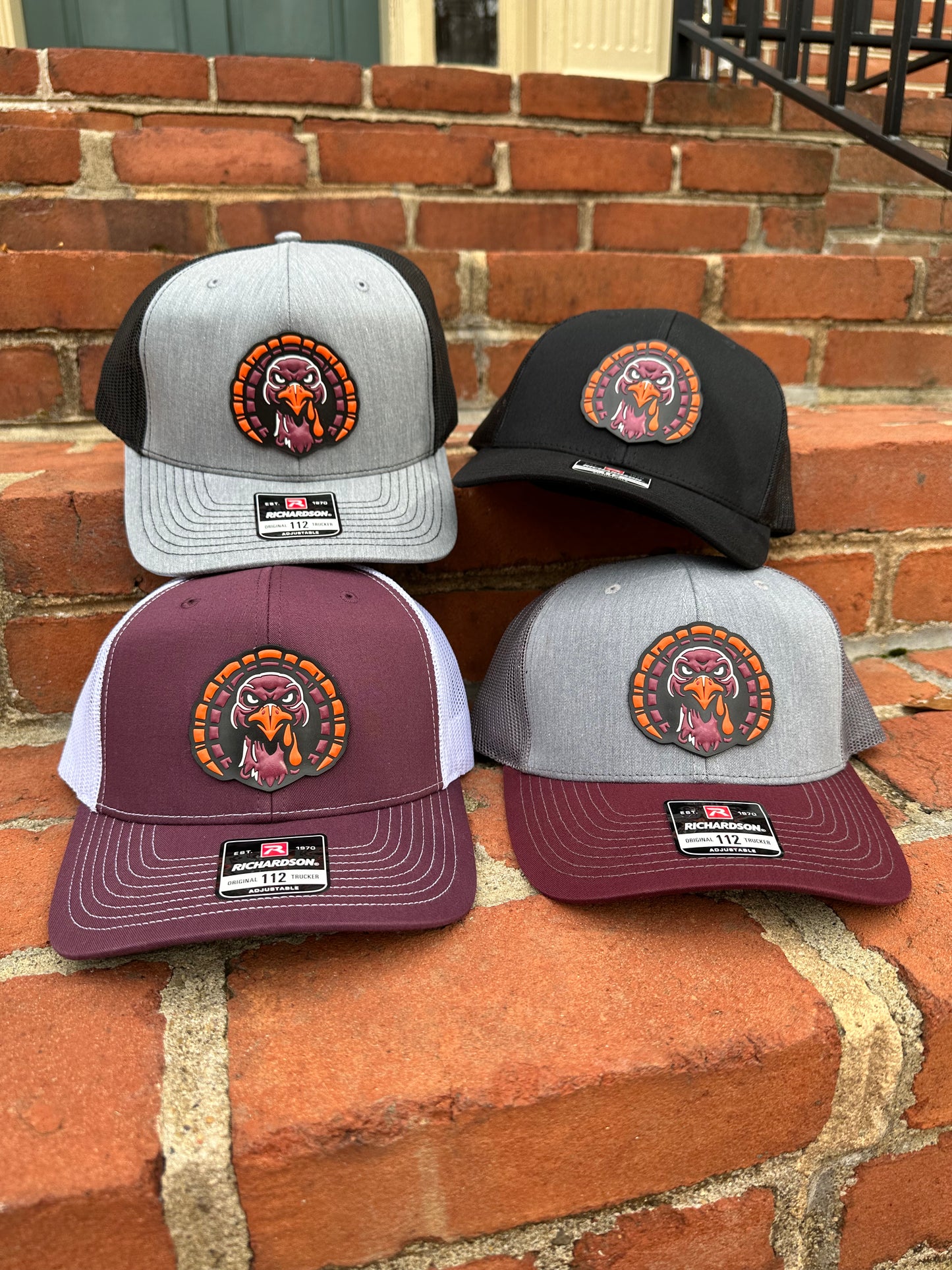 Turkey Rubber Patch Hat - Trucker/Baseball
