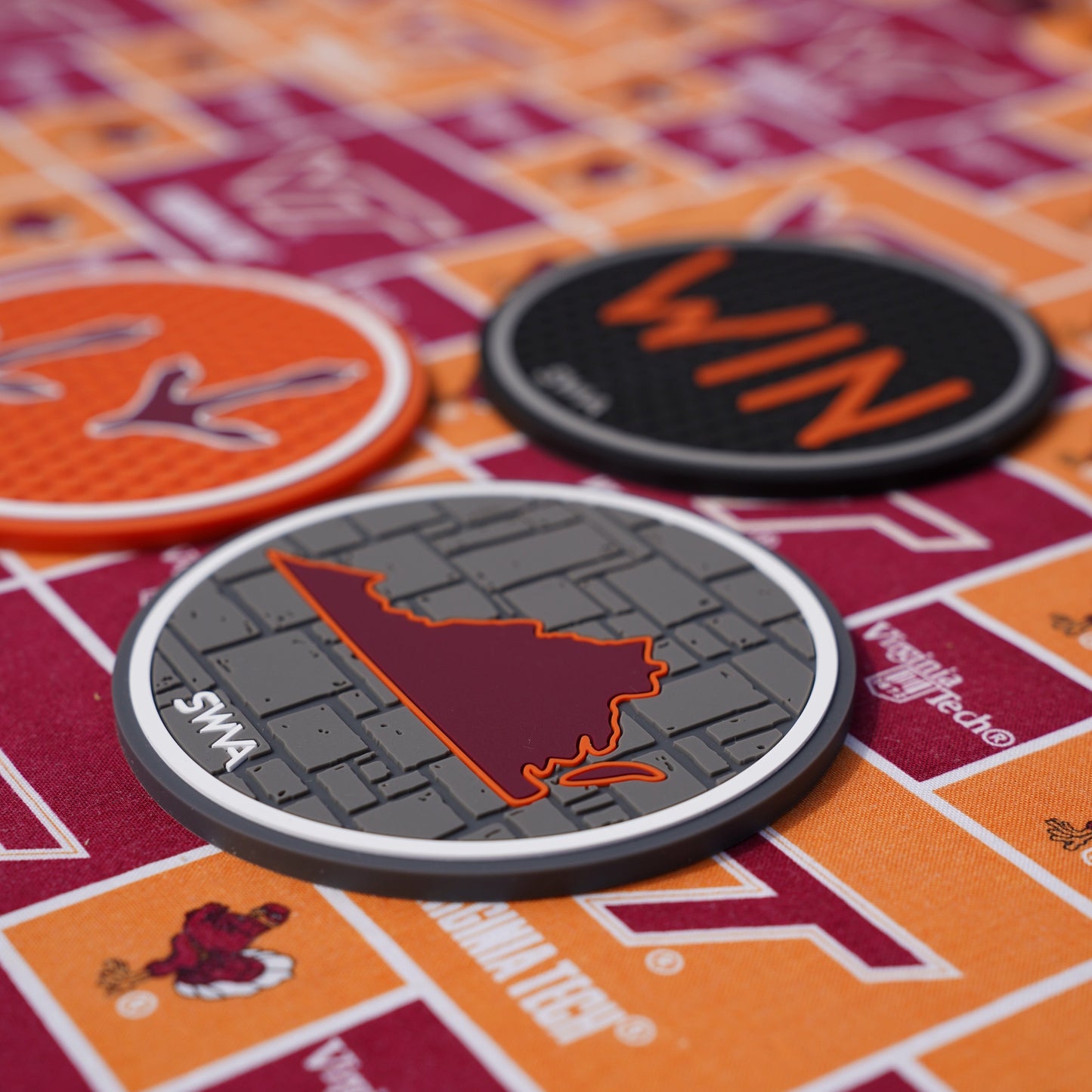 SWVA Rubber Coasters