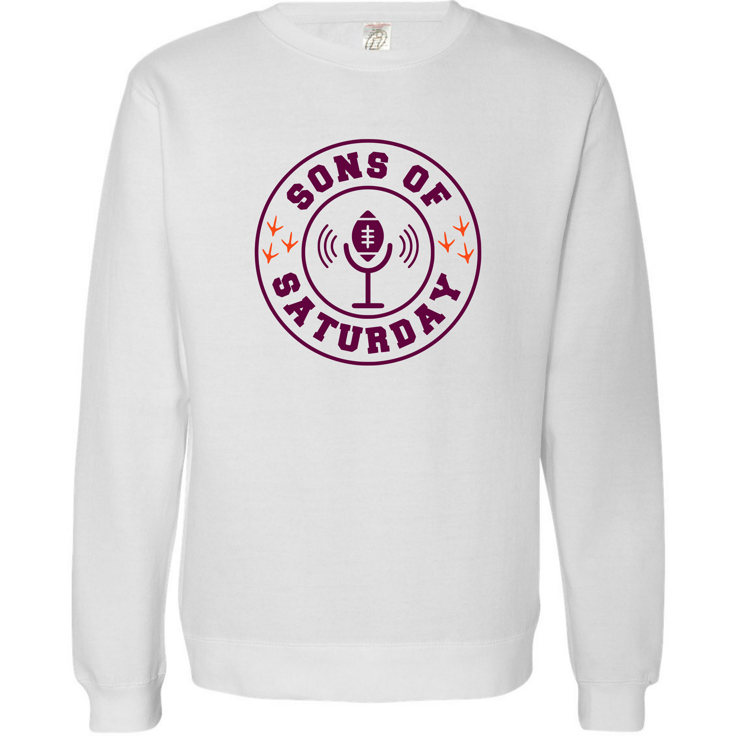 Sons of Saturday - Crew/Hoodie (Maroon Logo)