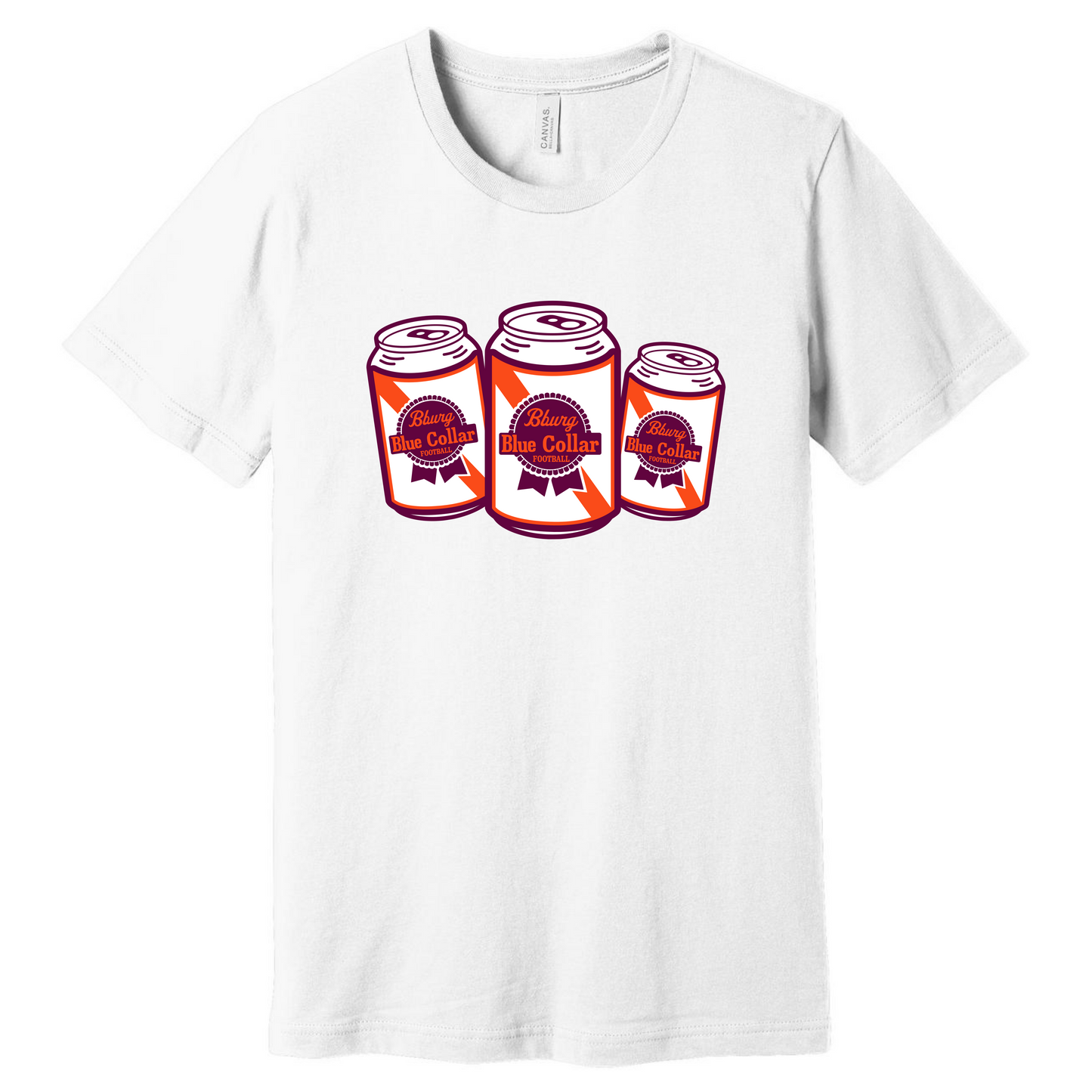 Blue Collar Football (3 Cans) - Shirts, Crewneck, Hoodie