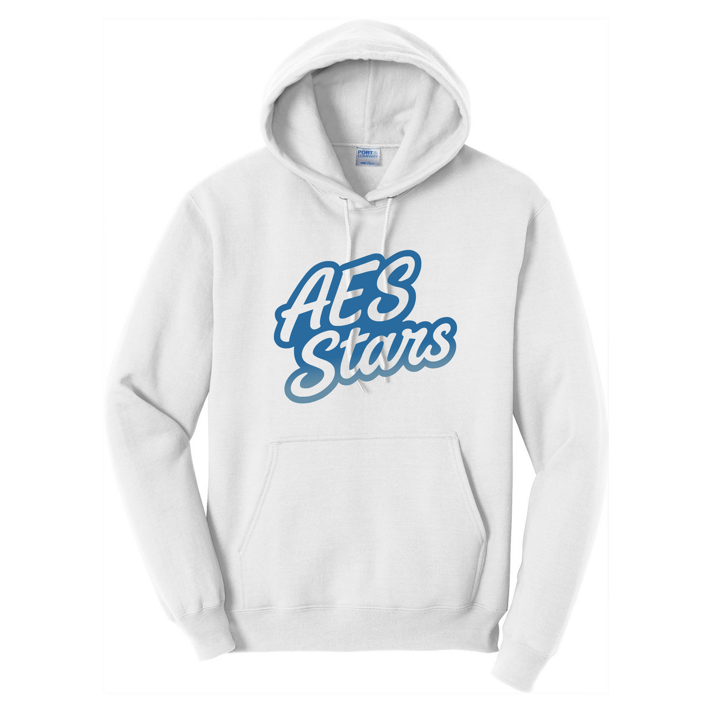 AES Stars Hoodies - Blue and Rainbow