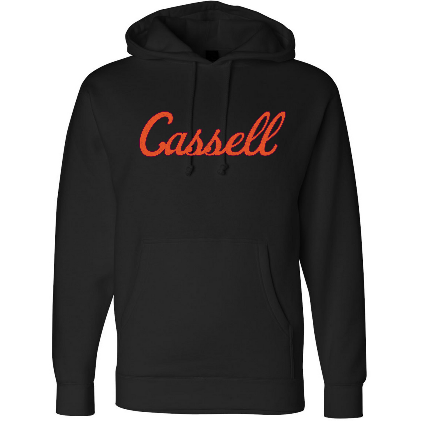Cassell Script Hoodie - Black