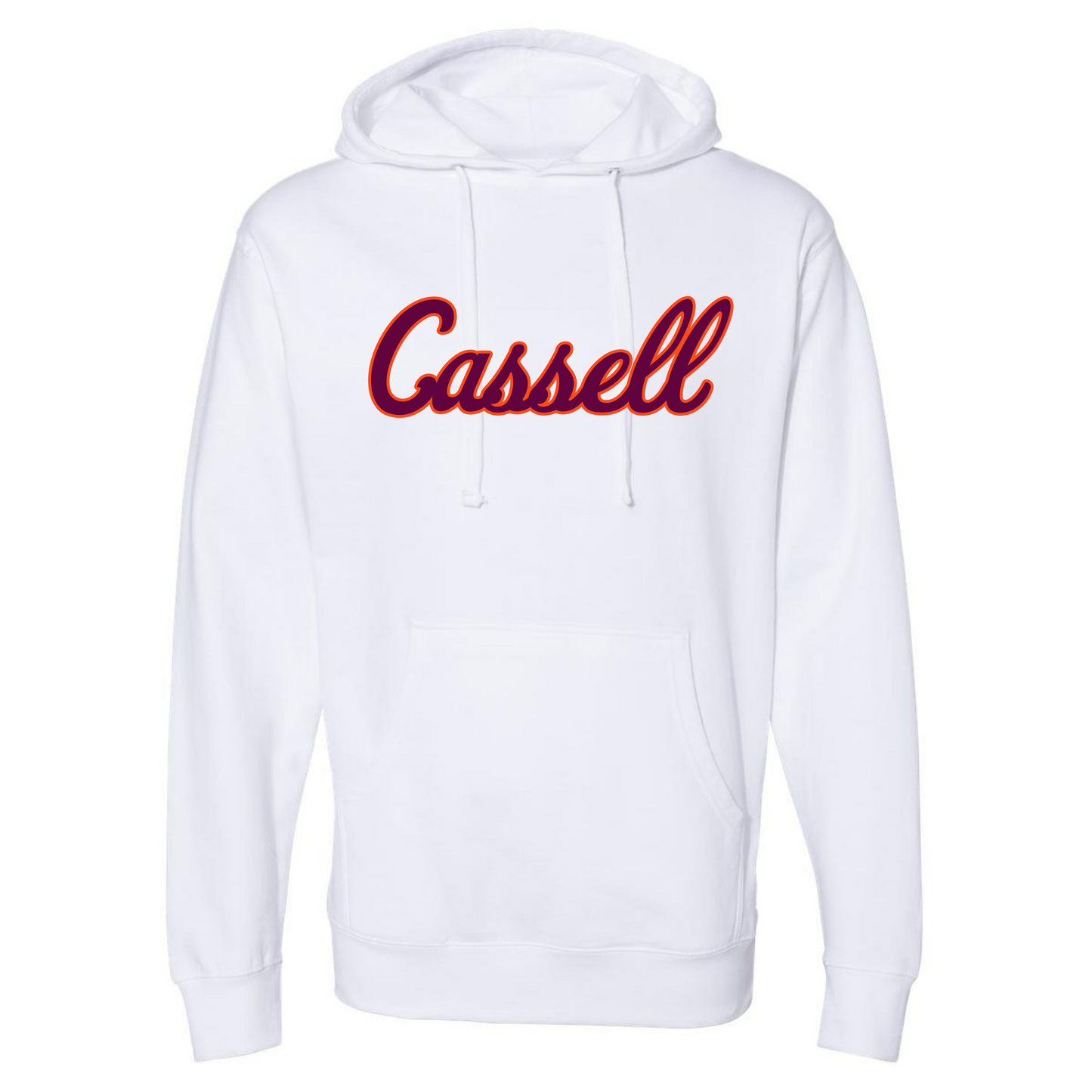 Cassell Script Hoodie - White