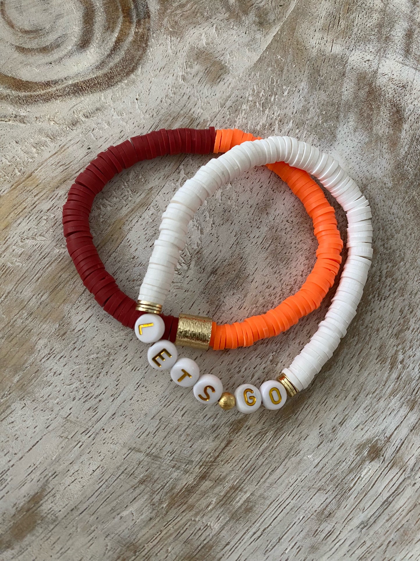 LETS GO - Bracelet Stack (2 Bracelets)