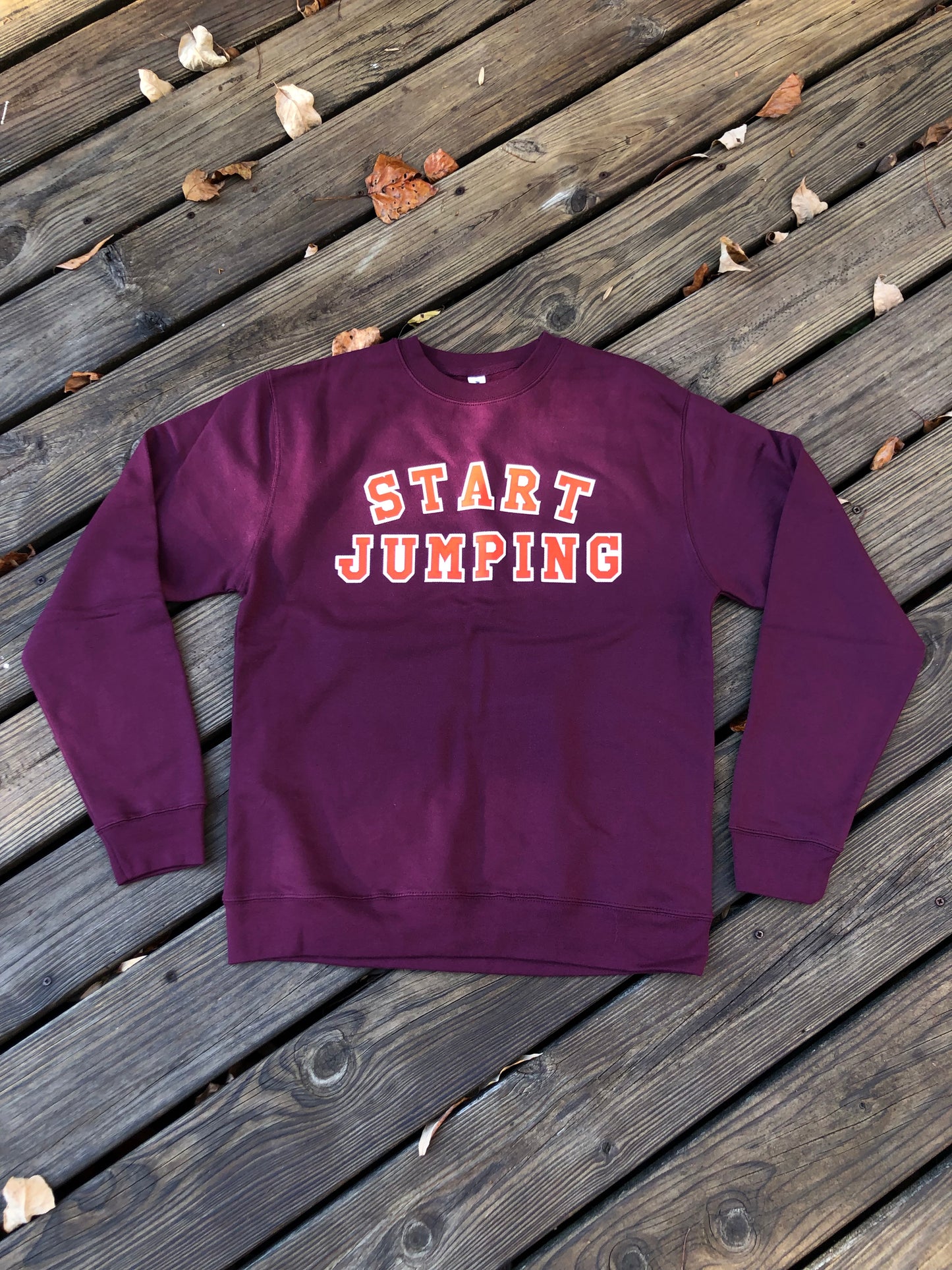 Start Jumping Crewneck