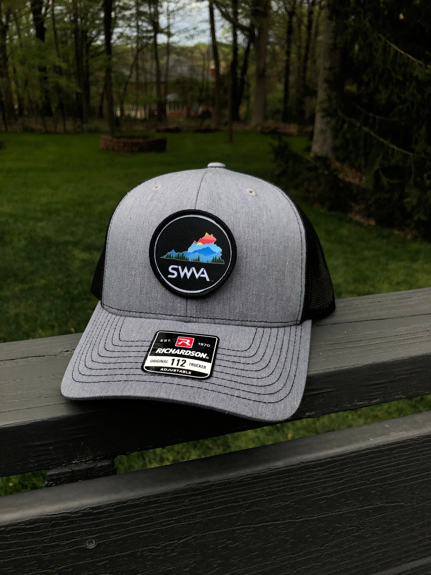 SWVA Trucker - Heather Grey/Black