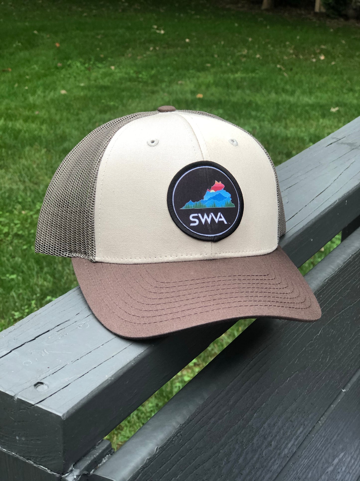 SWVA Trucker - Tan/Brown