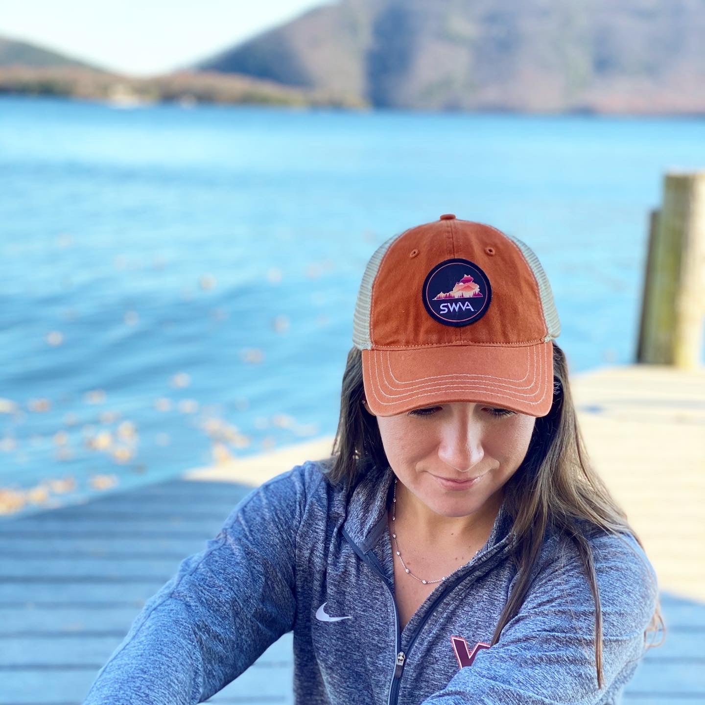 SWVA Trucker - Orange/Tan