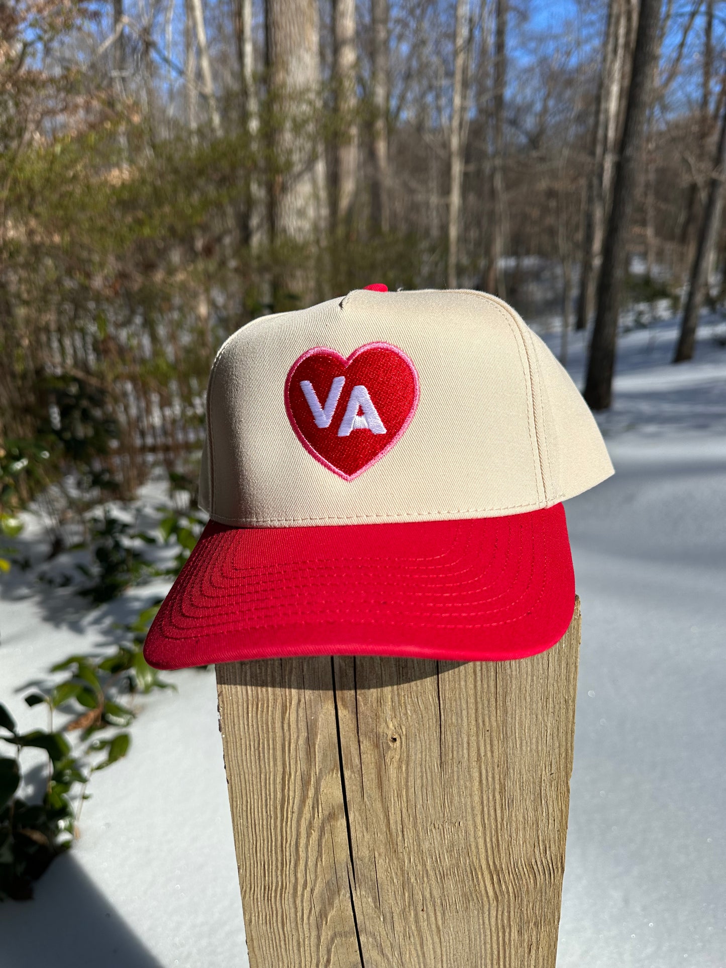 Virginia Heart Hat - Valentine's Day Edition