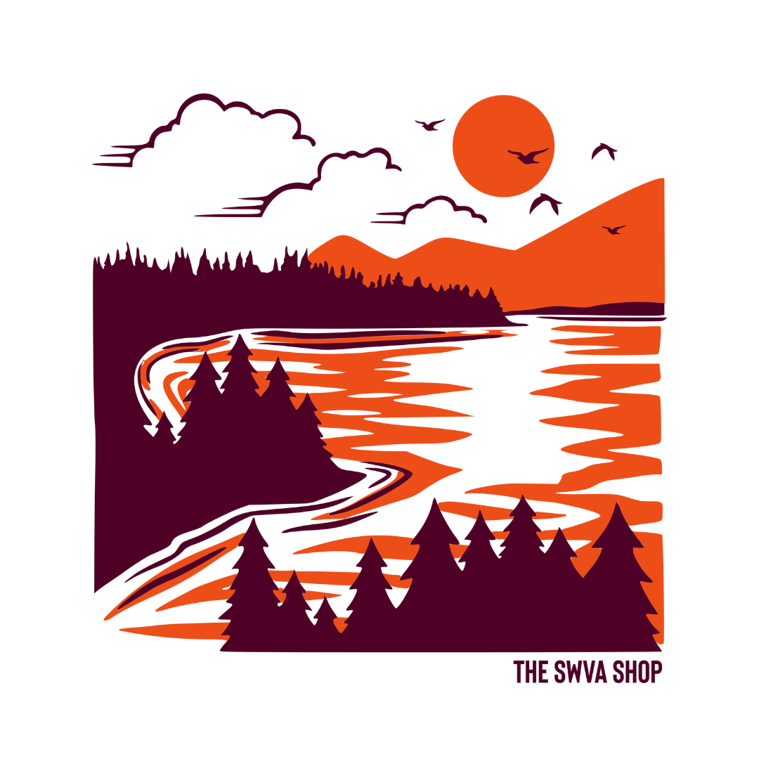 SWVA River Sun Shirt (Maroon/Orange)