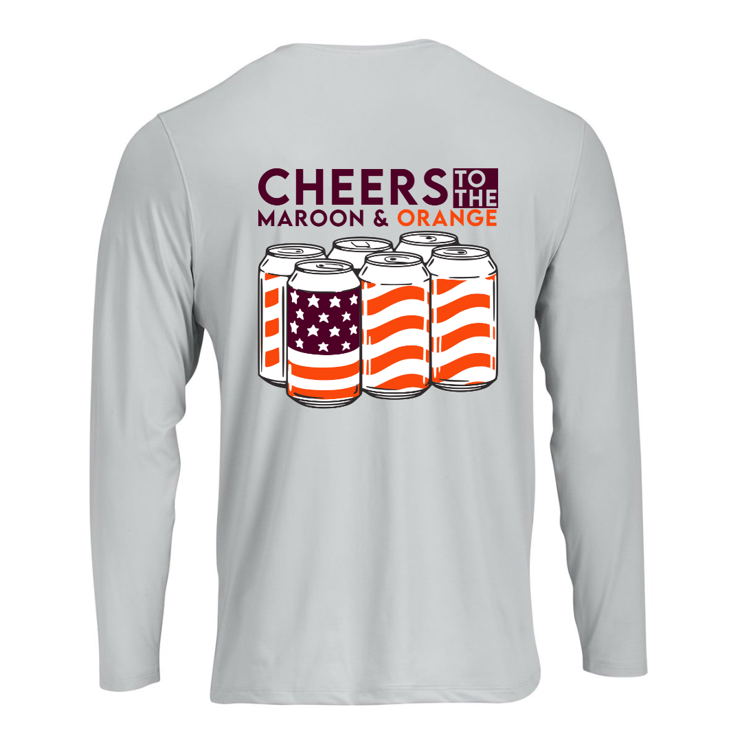 Cheers to the Maroon & Orange Sun Shirt