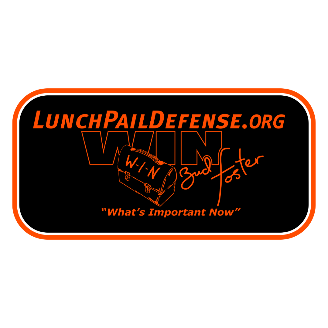 Lunch Pail Defense - Win Sticker (Rectangle)