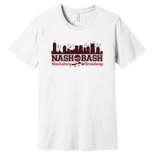 PRE-ORDER: Nash Bash - Blacksburg to Broadway T-Shirt