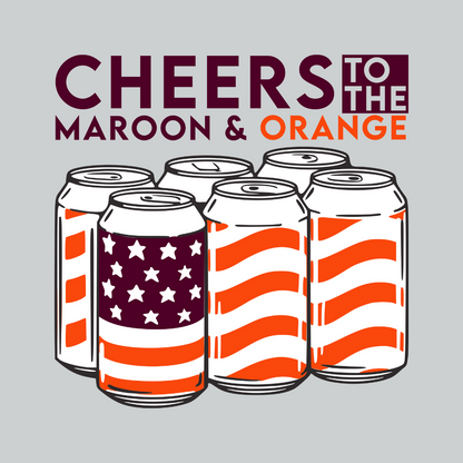 Cheers to the Maroon & Orange Sun Shirt