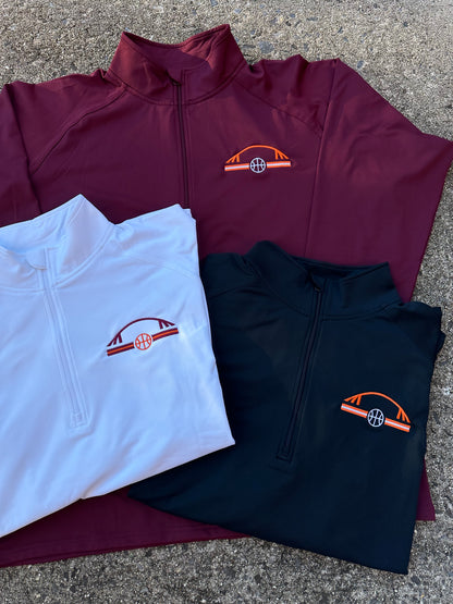 Cassell Arch Basketball Quarter-Zip