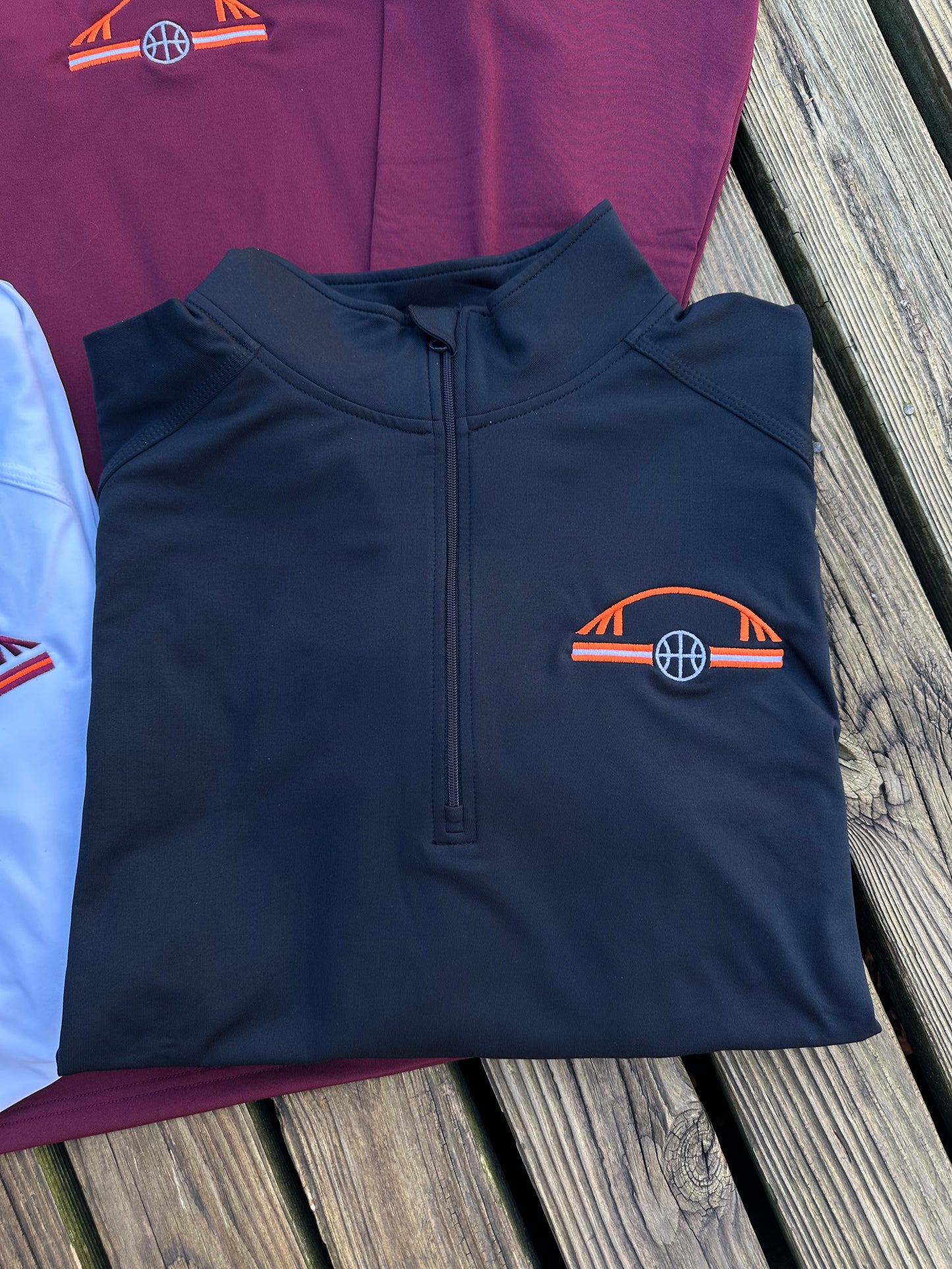 Cassell Arch Basketball Quarter-Zip