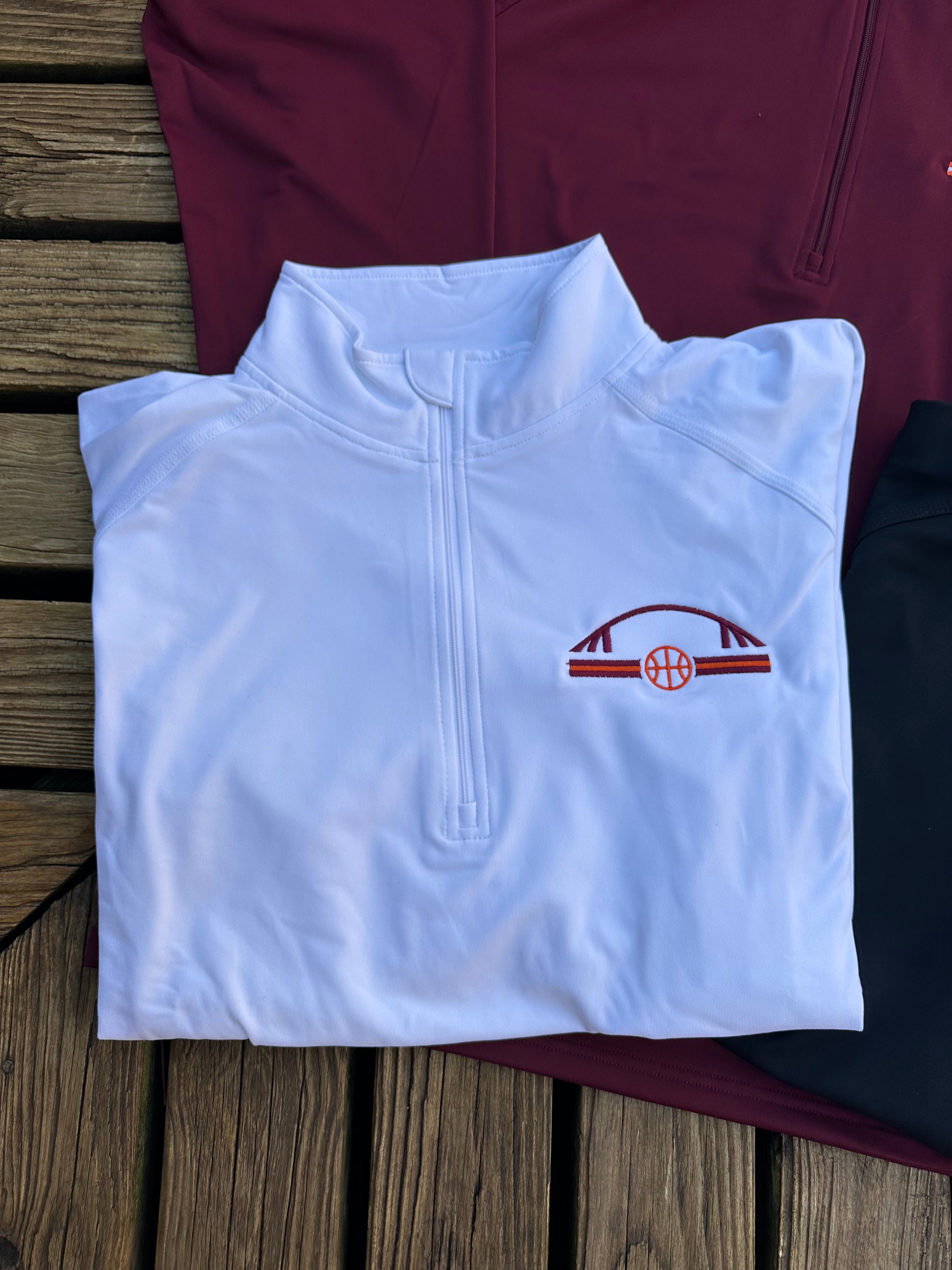Cassell Arch Basketball Quarter-Zip – The SWVA Shop