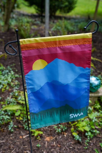 SWVA Mountains Garden Flag