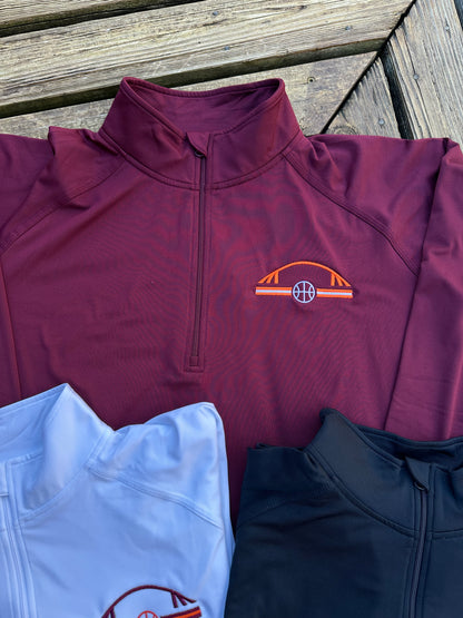 Cassell Arch Basketball Quarter-Zip