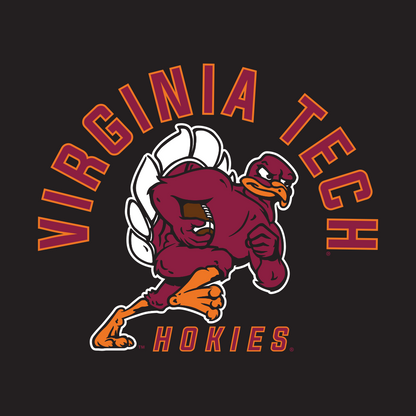 HokieBird Football Mascot Arch Hoodie (Virginia Tech)