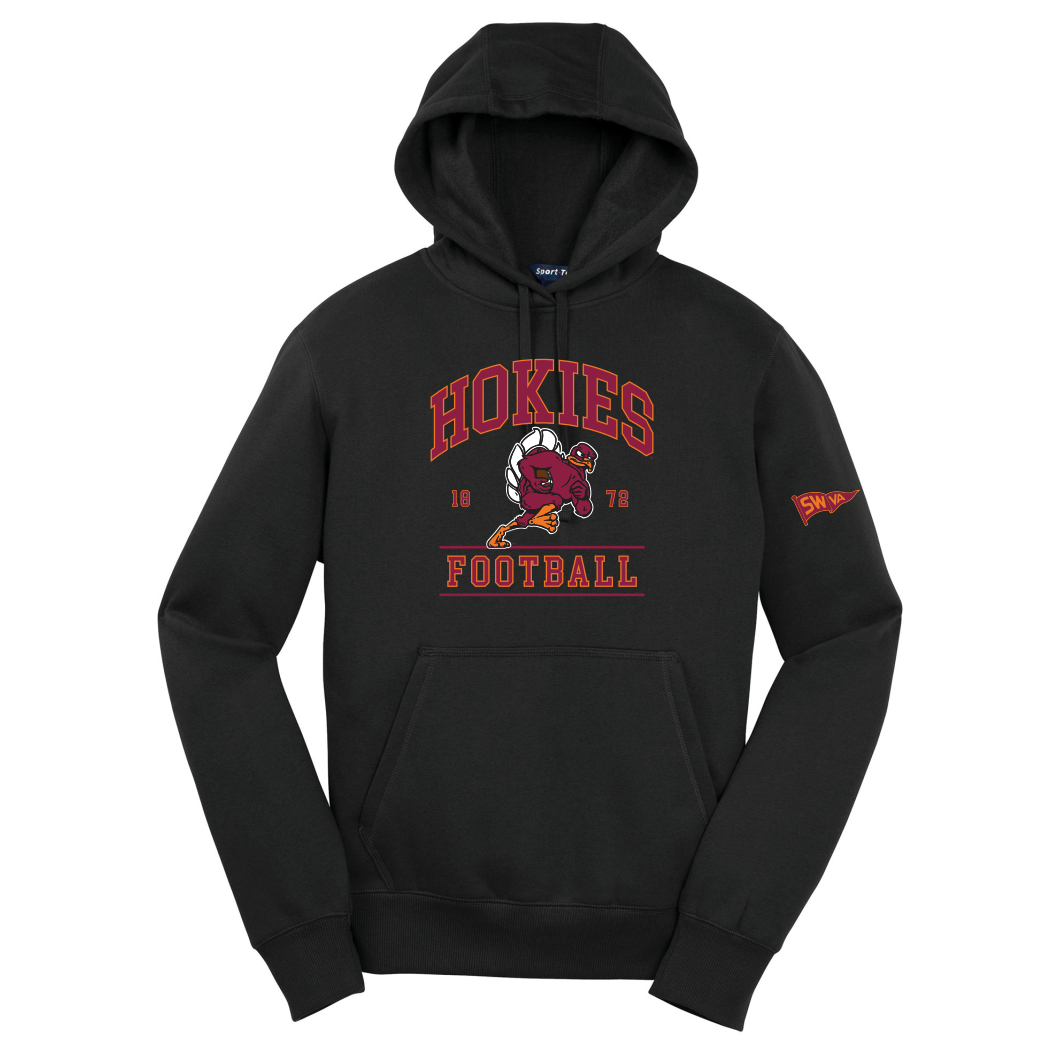 HokieBird Football Mascot Heritage Hoodie (Virginia Tech)