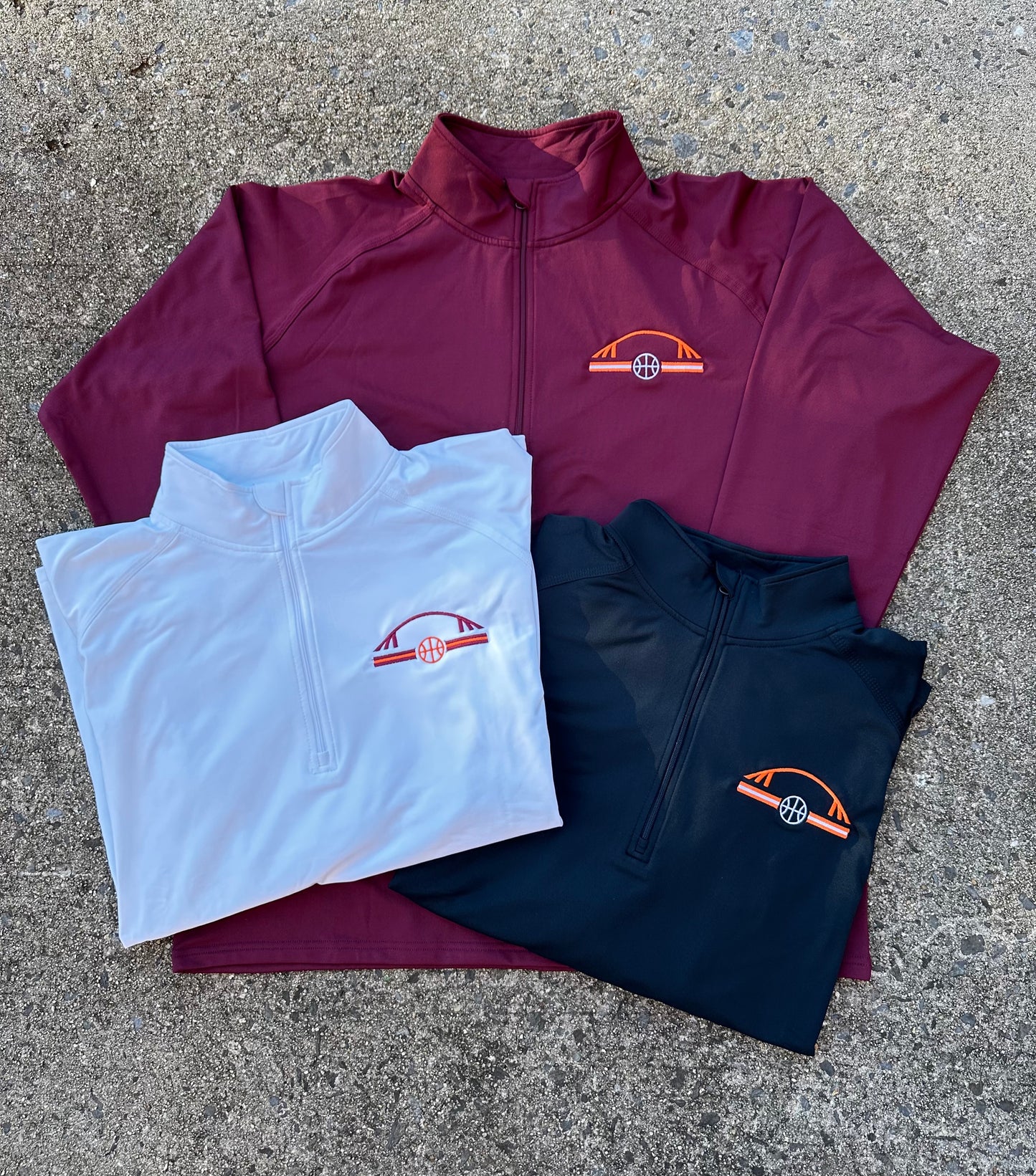 Cassell Arch Basketball Quarter-Zip