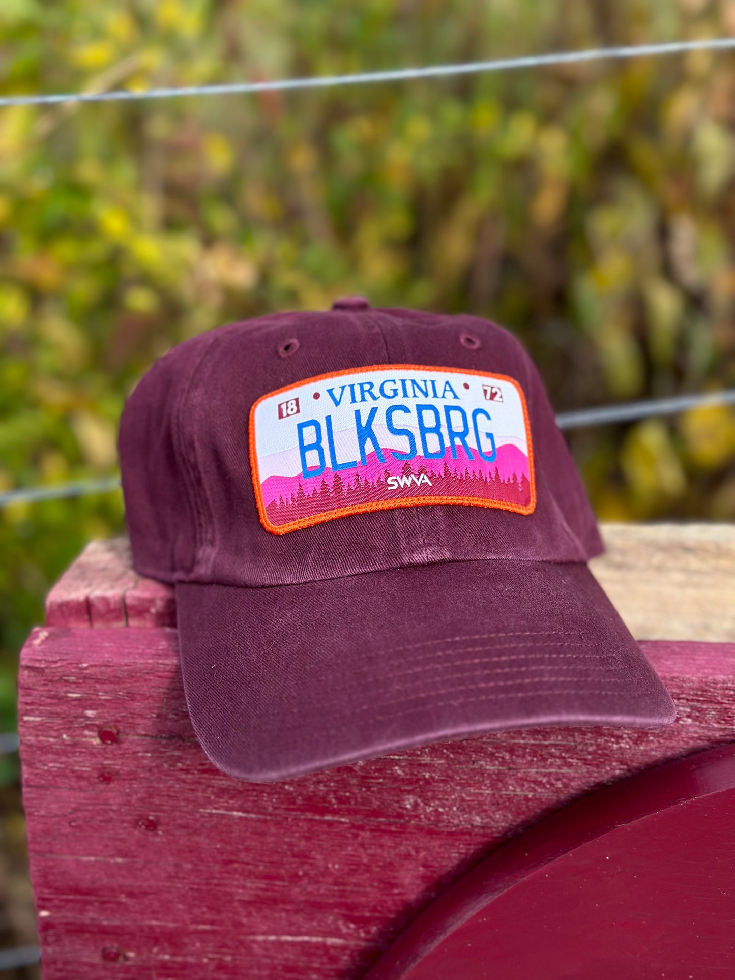 BLKSBRG License Plate Hat - Trucker/Baseball Hat