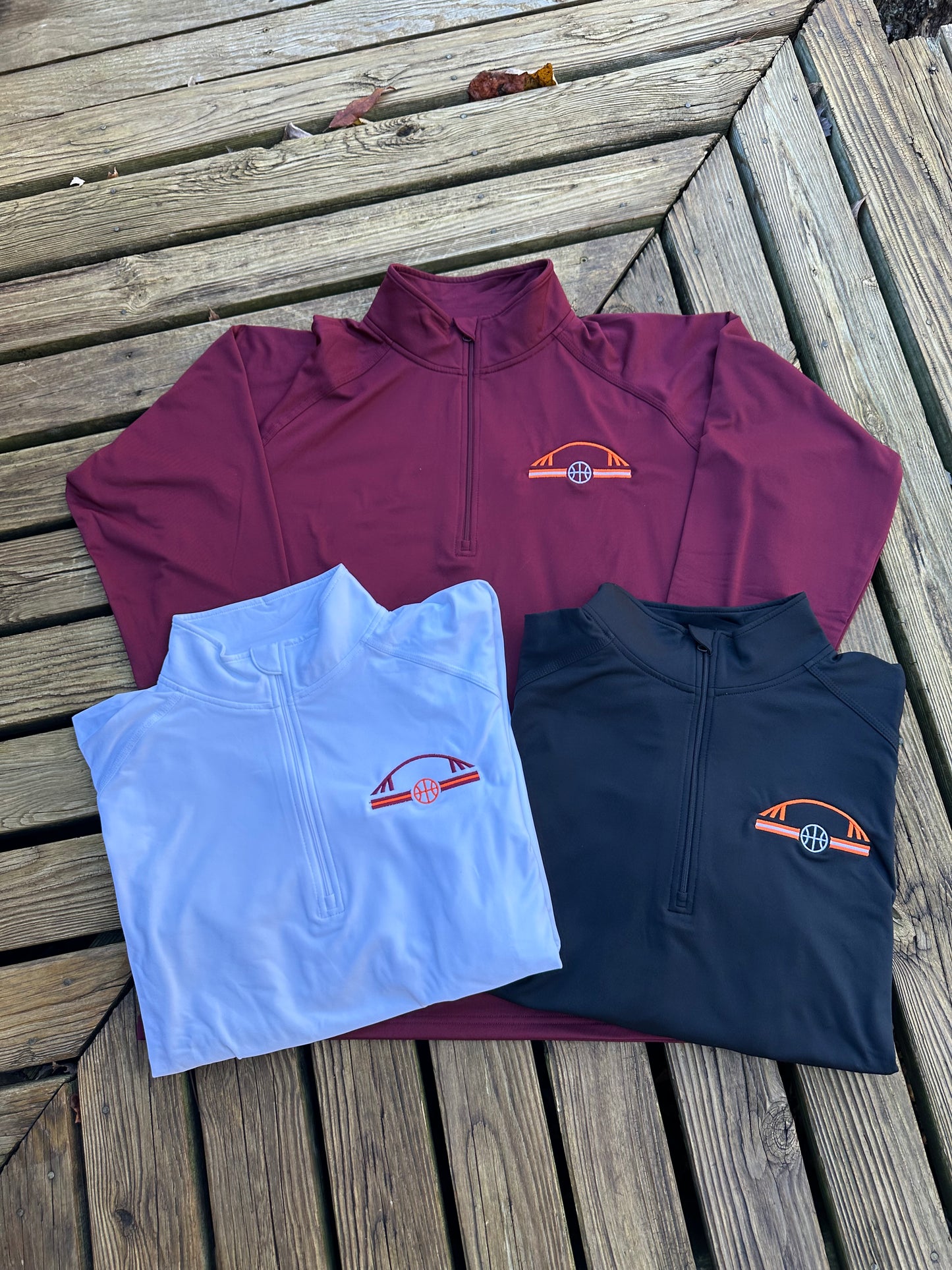 Cassell Arch Basketball Quarter-Zip