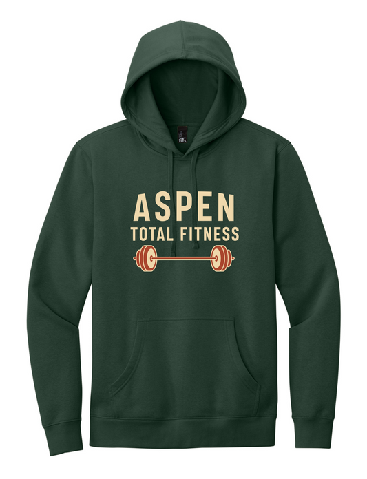 Aspen Total Fitness Barbell Hoodie/Crewneck