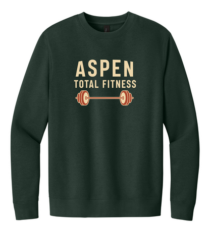 Aspen Total Fitness Barbell Hoodie/Crewneck