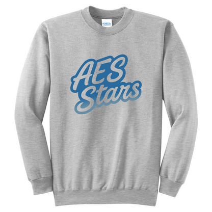 AES Stars Crewneck Sweaters - Rainbow and Blue