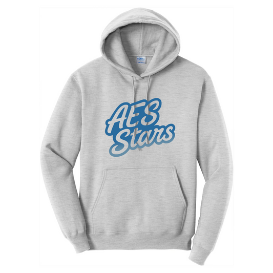AES Stars Hoodies - Blue and Rainbow