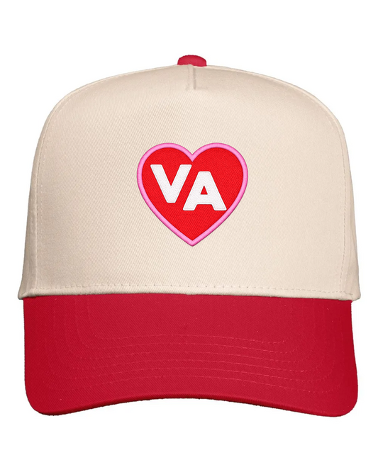 Virginia Heart Hat - Valentine's Day Edition