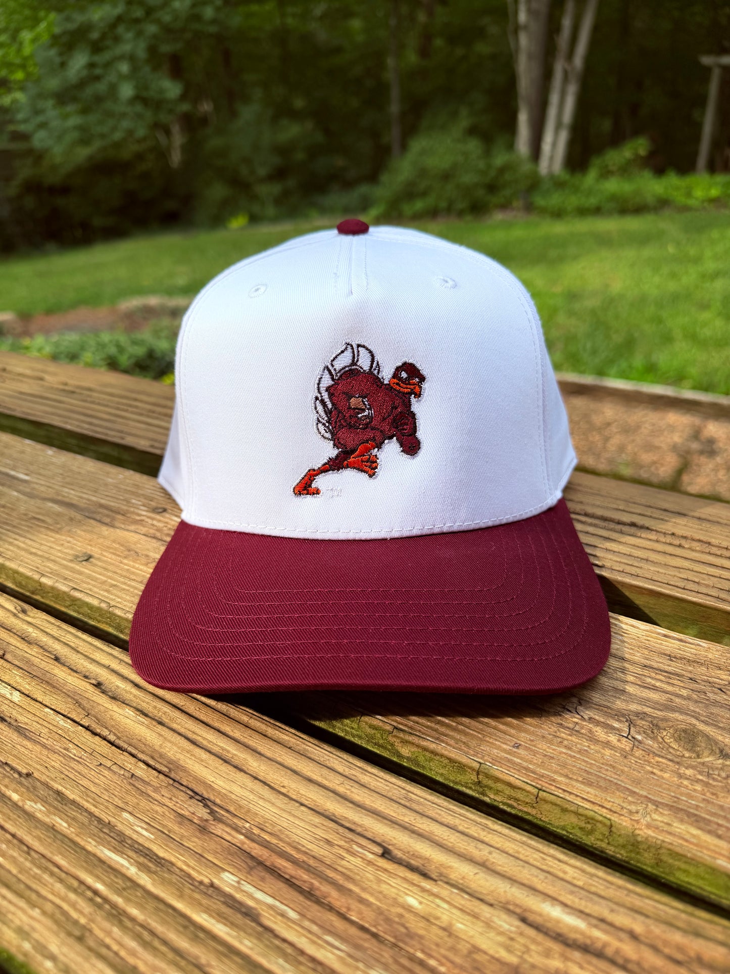 HokieBird Football Mascot Embroidered Hats (Virginia Tech)