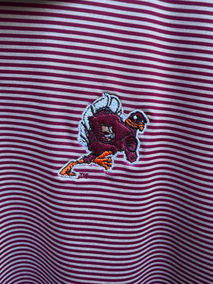 HokieBird Football Mascot Embroidered Polo (Virginia Tech)