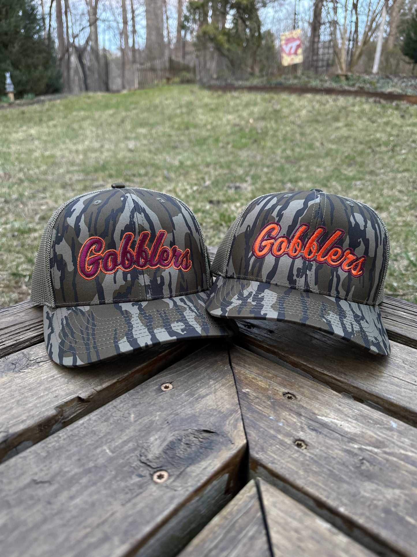 Gobblers - Bottomland Camo Trucker Hat