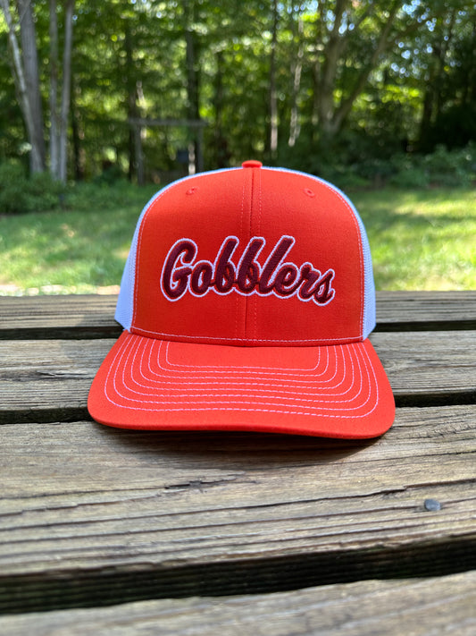 Gobblers - Orange/White Trucker Hat