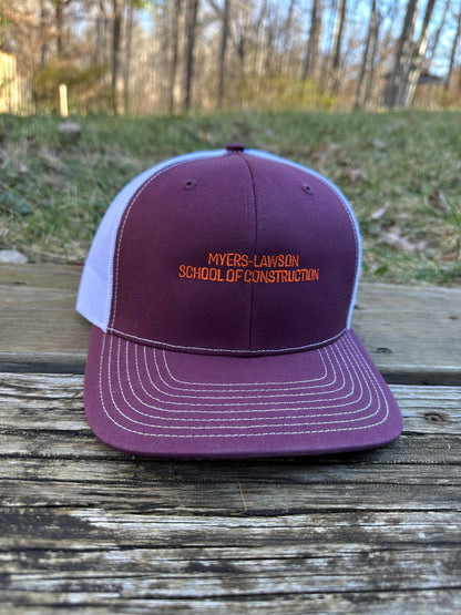 Myers-Lawson School of Construction Embroidered Hat