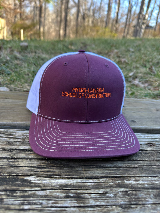 Myers-Lawson School of Construction Embroidered Hat
